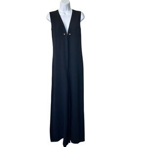 Stella McCartney jumpsuit Women's Black embellished Wide-Leg Size IT38/US6
